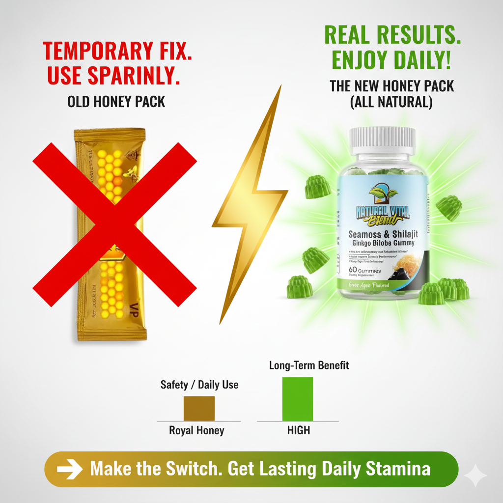 Sea moss Male Performance Gummies - Apple