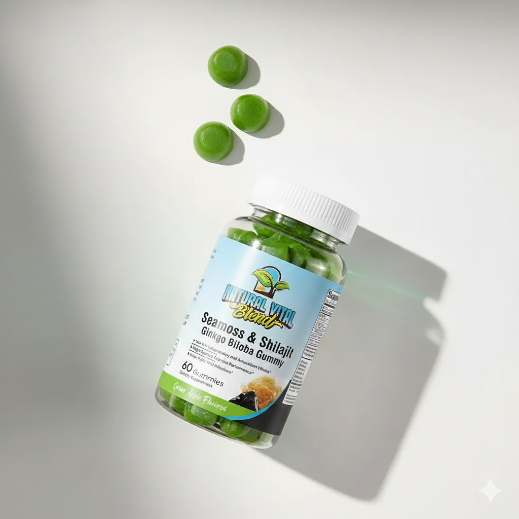 Sea moss Male Performance Gummies - Apple