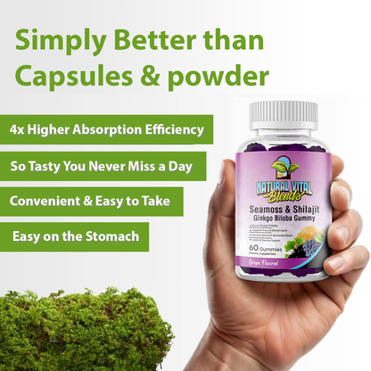 Sea moss Male Performance Gummies